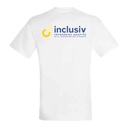 T-SHIRT EN COTON - AVEC PERSO COEUR ET DOS QUADRI