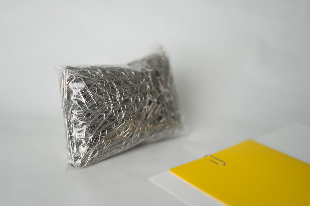 [F041] TROMBONES ACIER - 25 MM - LOT DE 1 000
