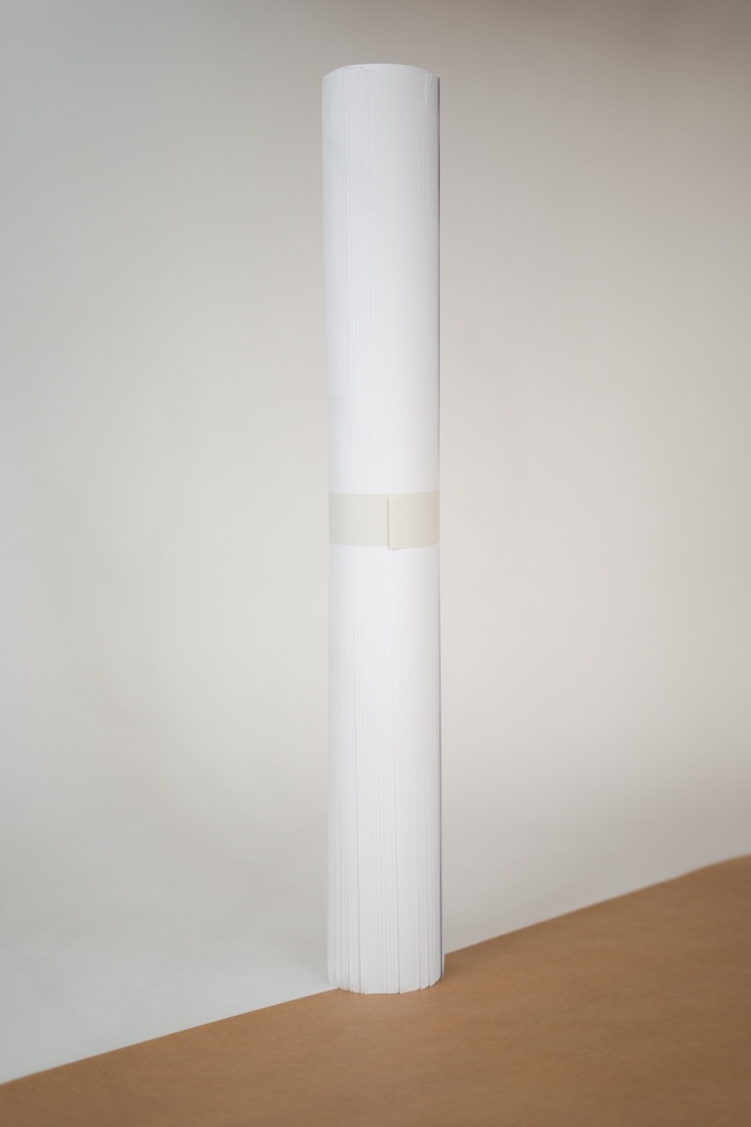 [F090] ROULEAU DE PAPIER 70G POUR CHEVALET - RECHARGE 50 FEUILLES