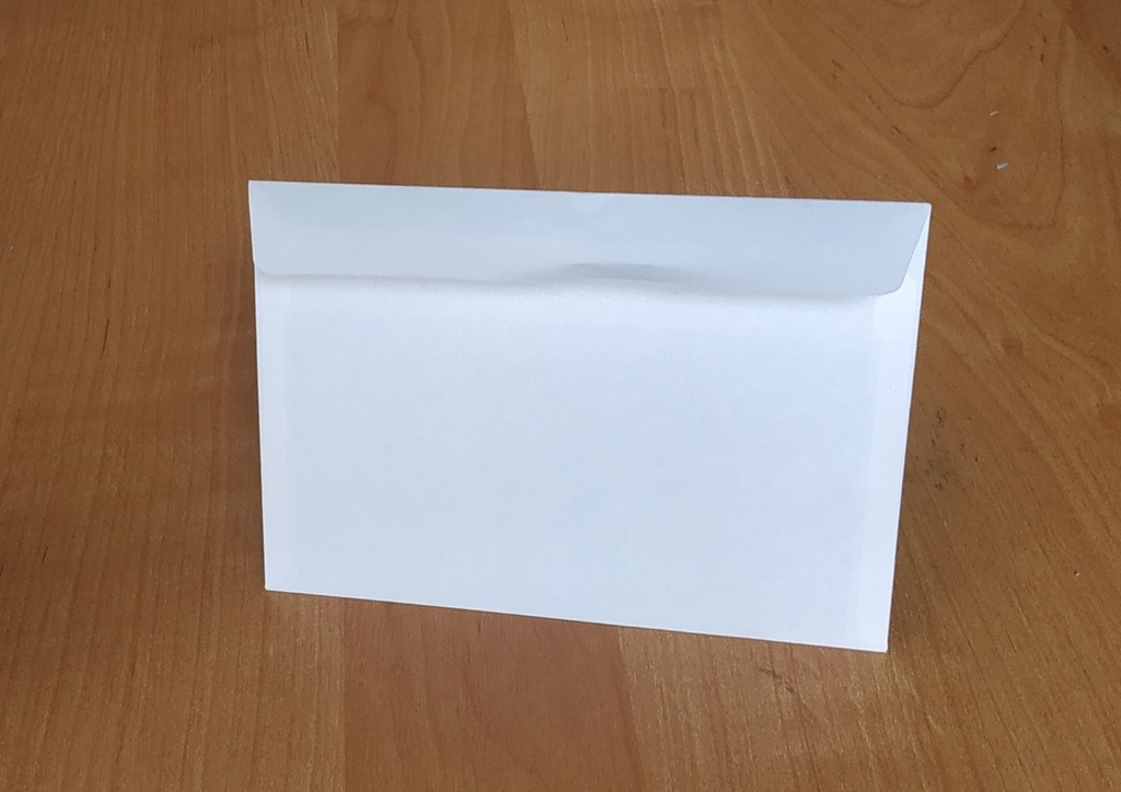 [ENV1] ENVELOPPE BLANCHE 80G - 114 X 162 MM (C6)