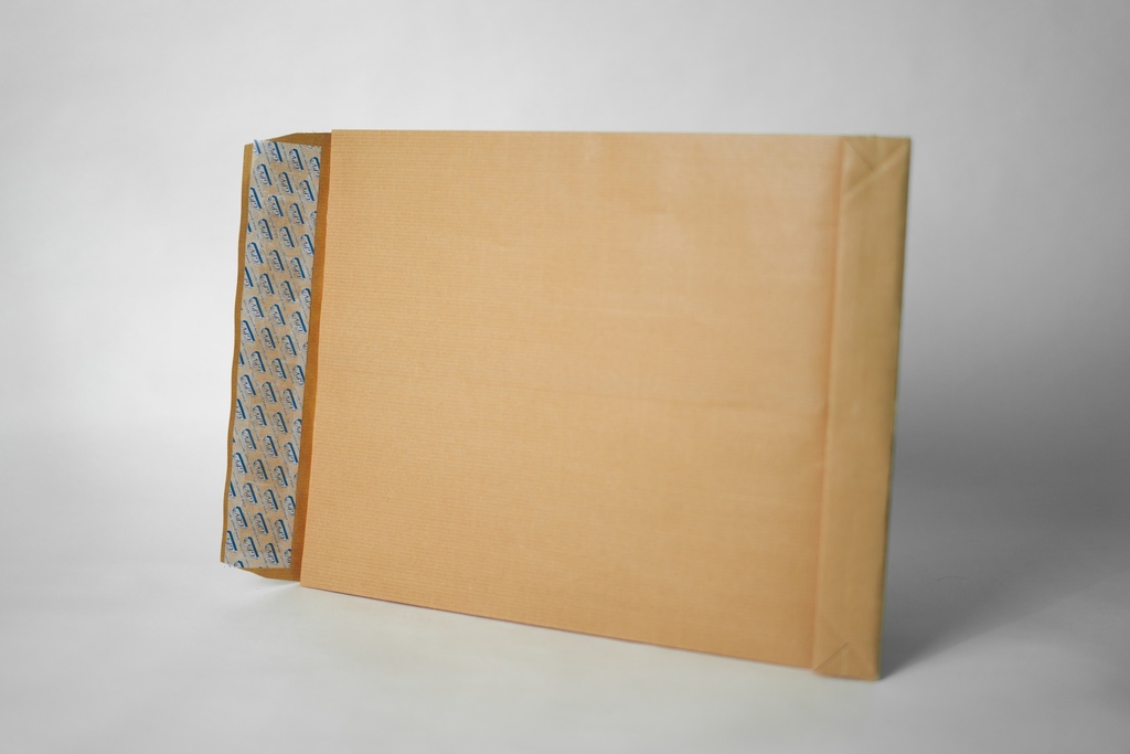 [ENV24] ENVELOPPE KRAFT ARME 120G - 280 X 375 MM (DOC A4) - SOUFFLET 3 CM