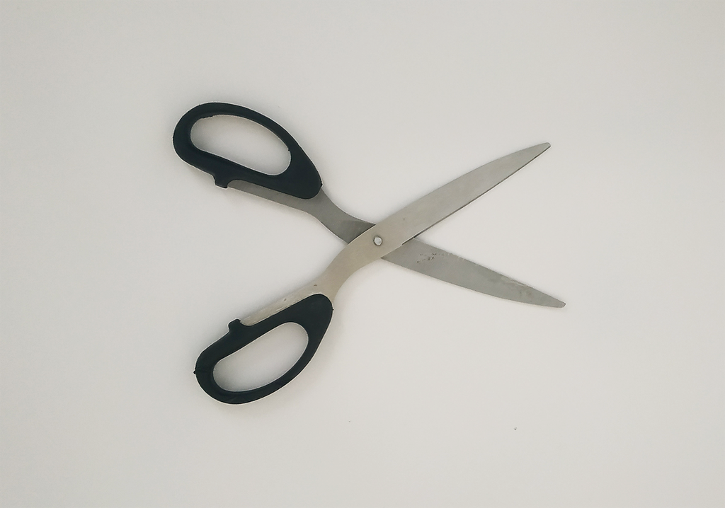 [F013] CISEAUX STANDARDS ABS ET INOX - 21 CM