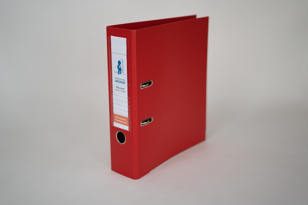 [F184] CLASSEUR A LEVIER - 28 X 32 CM - DOS DE 8 CM - NOIR