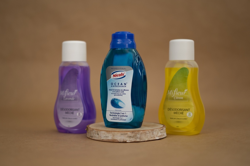 [HY201] RENOVATEUR D'AMBIANCE A MECHE - FLACON DE 375 ML - LAVANDE