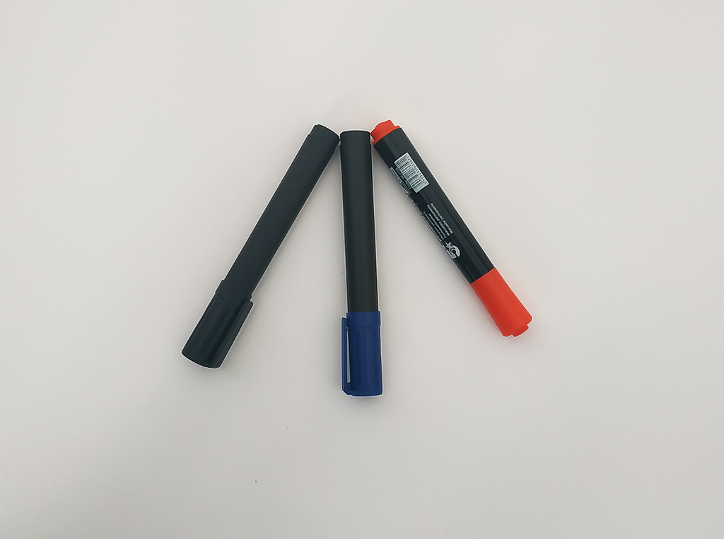 MARQUEURS PERMANENTS - LOT DE 3 - ASSORTI