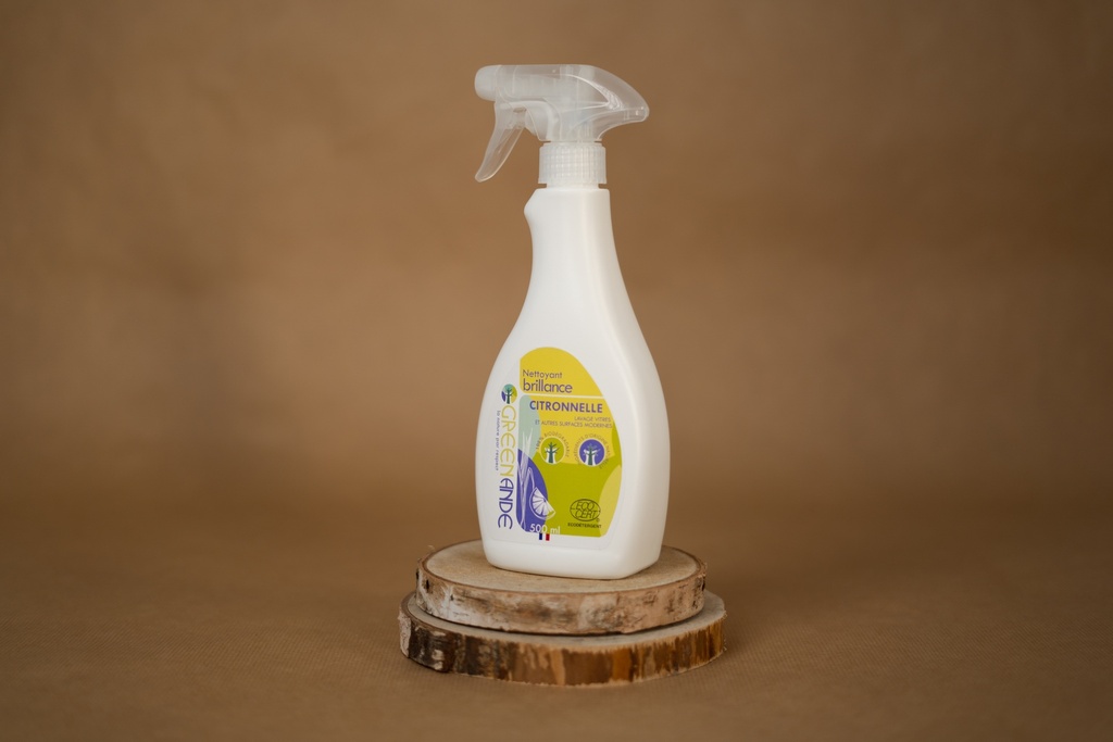 NETTOYANT DEGRAISSANT NATUREL POUR VITRES - FLACON DE 500 ML