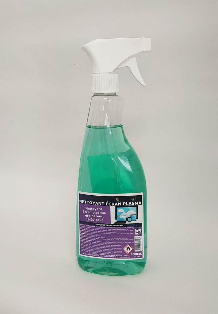 [HY254] NETTOYANT POUR ECRAN PLASMA - FLACON DE 500 ML