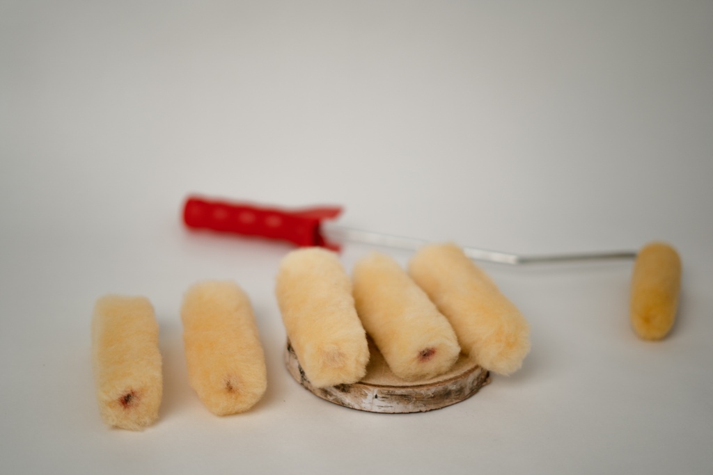 ROULEAUX PATTE DE LAPIN - 10 CM - LOT DE 5 RECHARGES