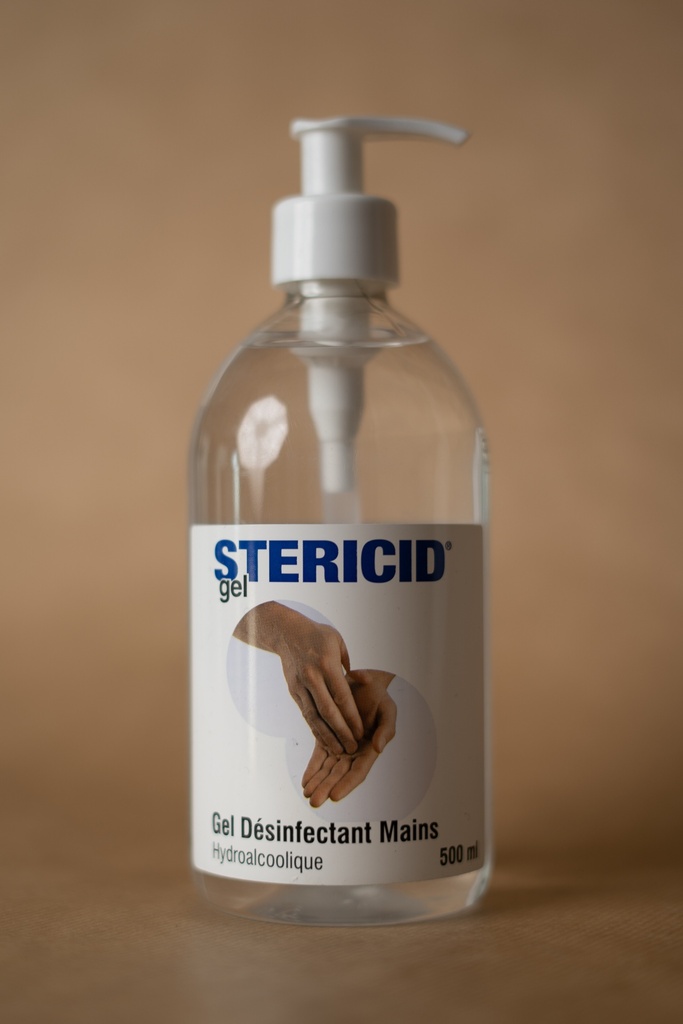 [HY070B] GEL HYDROALCOOLIQUE - FLACON DE 500 ML