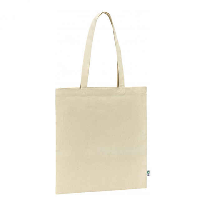 TOTE BAG COTON BIO ORGANIQUE - 100 G/M2 - SANS PERSO