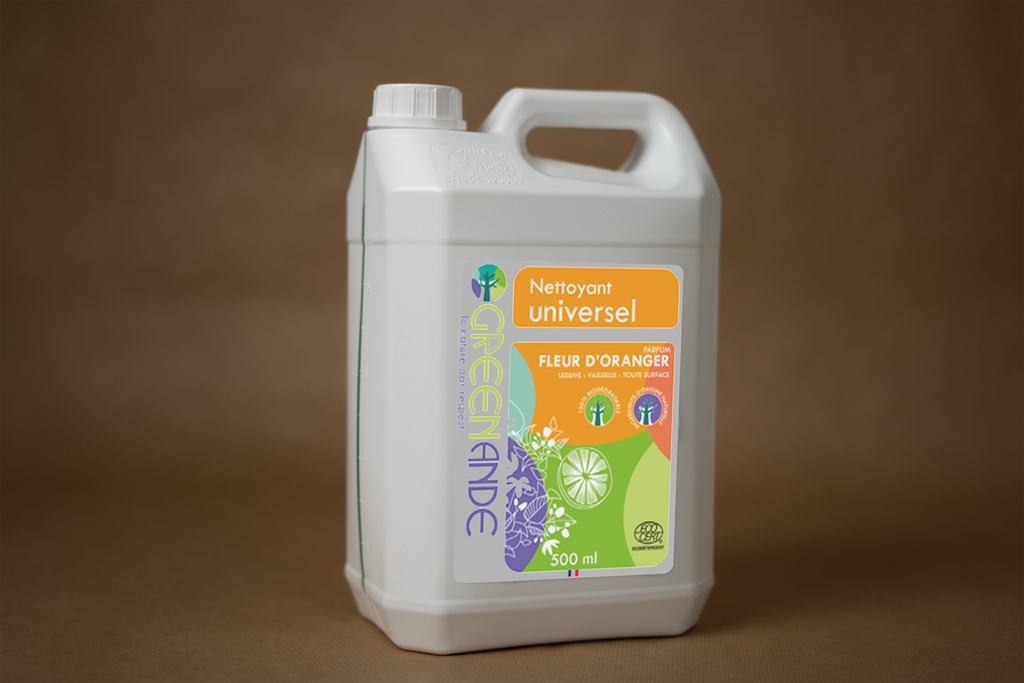 [HY167F] NETTOYANT UNIVERSEL NATUREL - SAVON DE MARSEILLE - BIDON DE 5 L