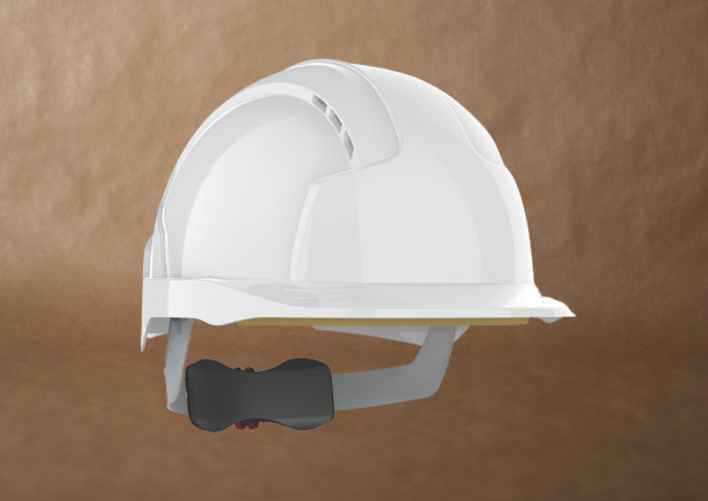 CASQUE DE PROTECTION ABS - EVOLITE - BLANC