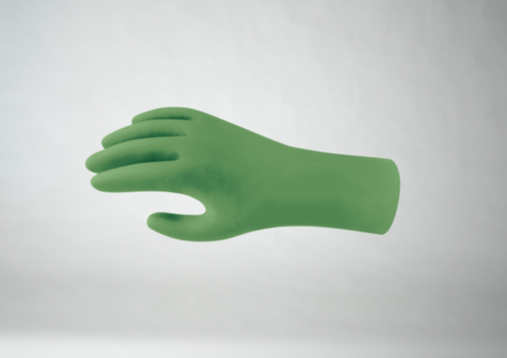 GANTS DE PROTECTION NITRILE BIO - SHOWA - BTE DE 100 XL (10)