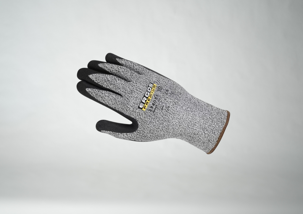 [EPI-GAN-ERG398090-8] GANTS DE MANUTENTION ANTI-COUPURE - ERGOS - LA PAIRE T8