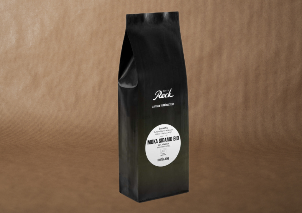 [PC-CAF-BIO-GR1] CAFE MOKA SIDAMO BIO - RECK - 1 KG GRAINS