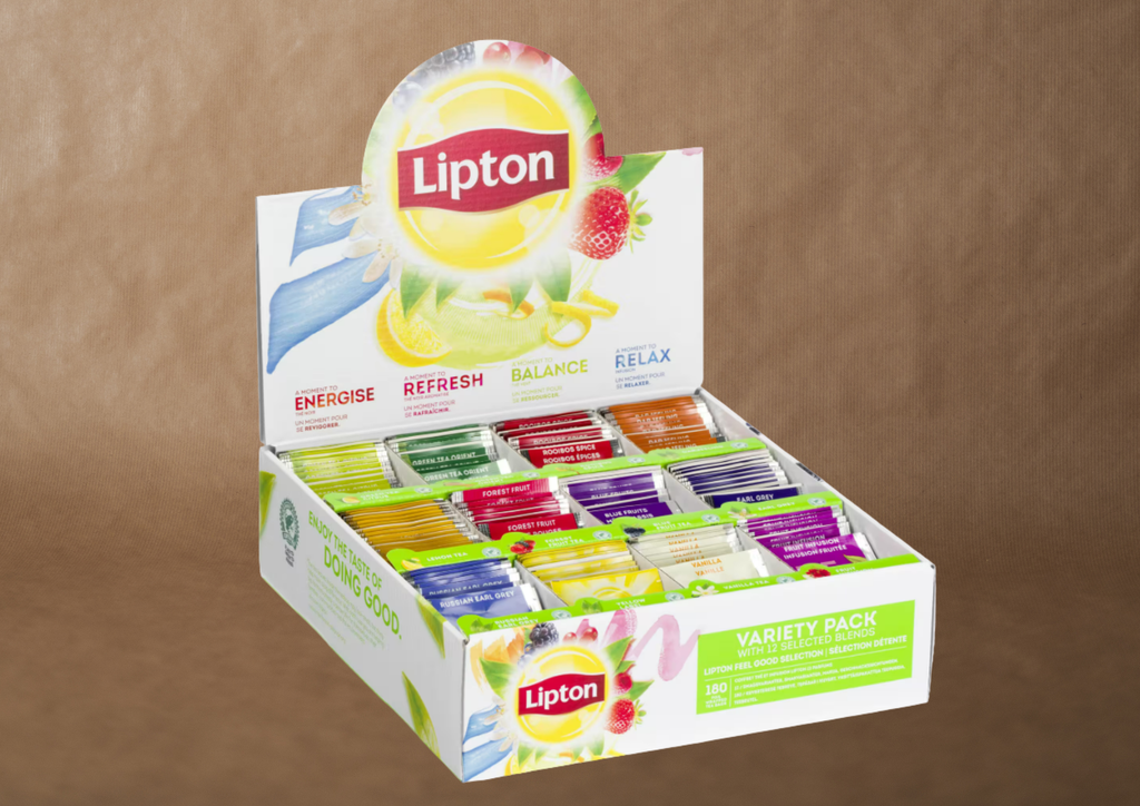 COFFRET THES PARFUMES - LIPTON - 180 SACHETS