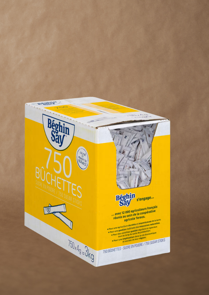 [PC-CON-SUC-STI] STICKS DE SUCRE BLANC - BEGHIN SAY - BTE DE 750