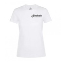 T-SHIRT EN COTON - AVEC PERSO COEUR 1 COULEUR