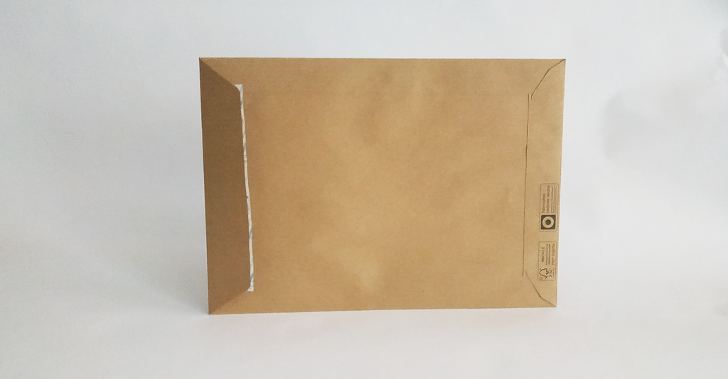 [ENV5R] ENVELOPPE RECYCLEE KRAFT 90G - 162 X 229 MM (C5)