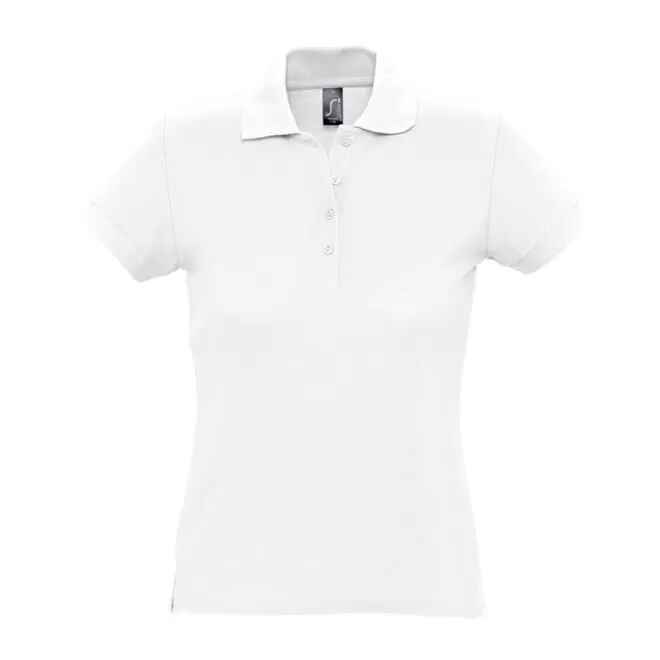 [OP-SUM-F-S-BLA] POLO EN COTON - SANS PERSO (Femme, S, Blanc)
