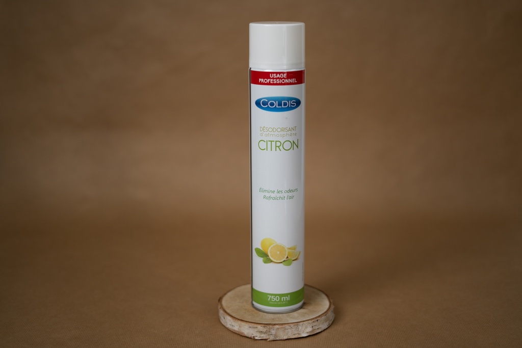 DESODORISANT AEROSOL PARFUME - BOMBE DE 750 ML - PECHE