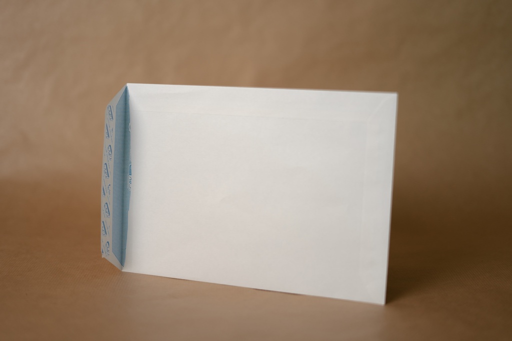 [ENV8] ENVELOPPE BLANCHE 90G - 162 X 229 MM (C5) - FENETRE HAUTE 45 X 100 MM