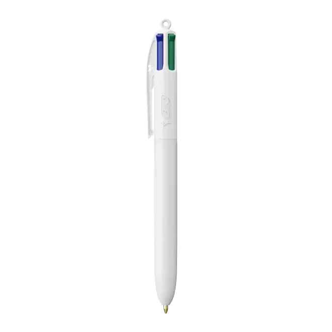 [OP-CLA-BLA] STYLO 4 COULEURS BIC - SANS PERSO (Blanc)