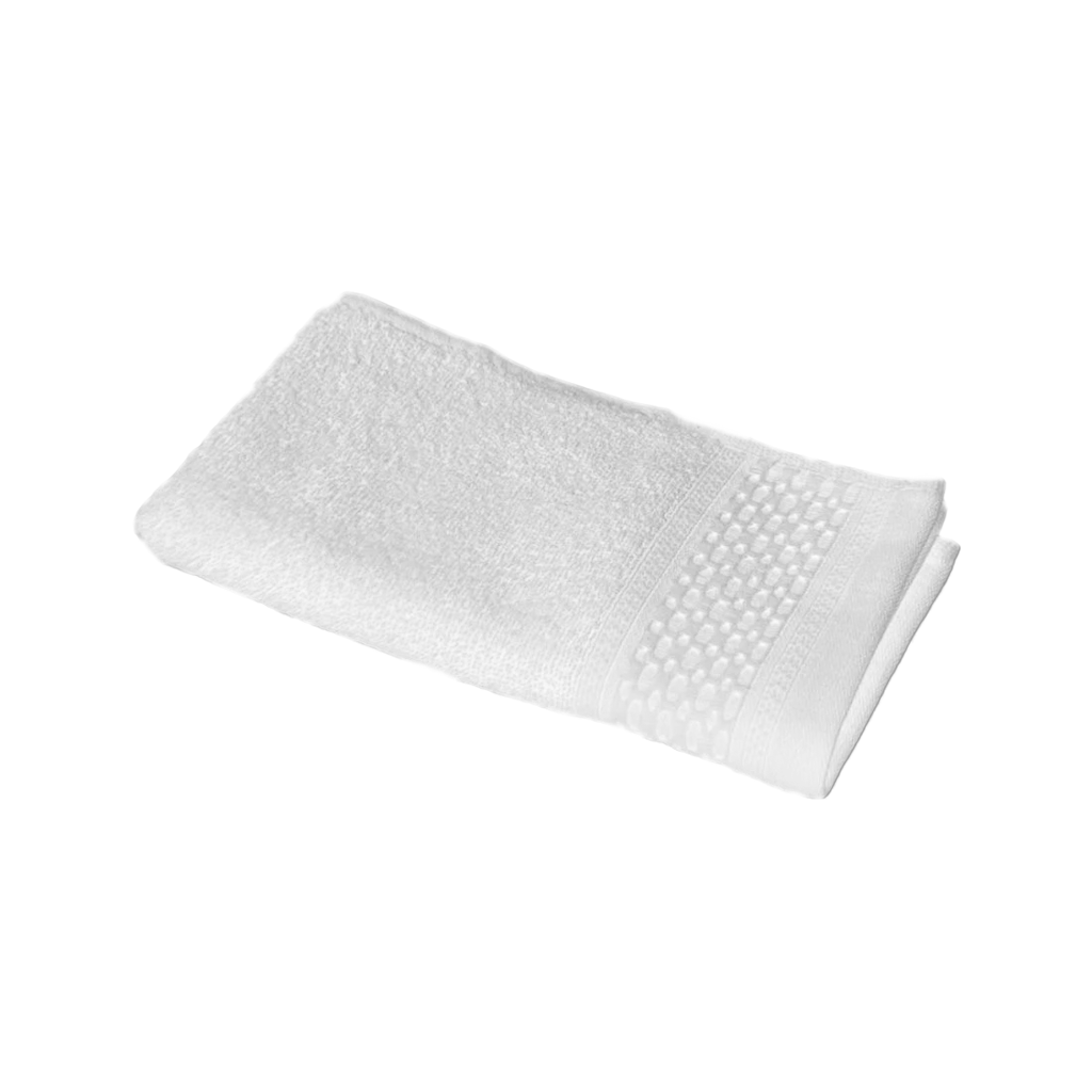 [CO-SI-BLA] SERVIETTE INVITE - 30 X 50 CM (Blanc)