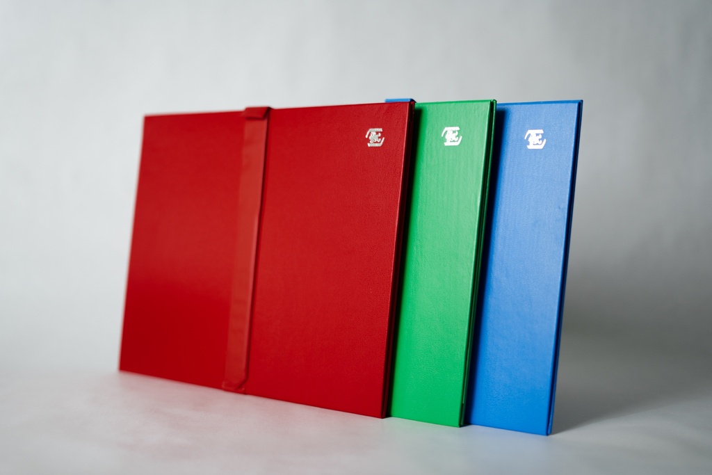 CHEMISES EXTENSIBLES A VELCRO - 24 X 32 CM - LOT DE 3 - ASSORTI