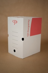 [F073] BOITES A ARCHIVES - DOS 20 CM - LOT DE 10