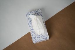 [HY090] BOITES DISTRIBUTRICES DE 100 MOUCHOIRS BLANCS - LOT DE 40