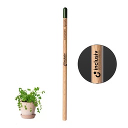 [OP-POU-1] CRAYON A PAPIER BOIS ENSEMENCE - AVEC PERSO 1 COULEUR