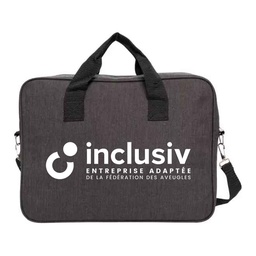 [OP-FAR-1] SACOCHE POUR ORDINATEUR - AVEC PERSO 1 COULEUR