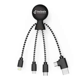 [OP-MRB-1] CABLES CHARGE MULTI-USB RECYCLABLE - AVEC PERSO 1 COULEUR