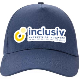 [OP-KOU-4] CASQUETTE STANDARD COTON RECYCLE - AVEC PERSO QUADRI