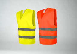 [EPI-GIL-JAU-L] GILET SECURITE HAUTE VISIBILITE - LORYS - JAUNE FLUO L