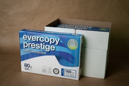 [RAMA5R] PAPIER A4 RECYCLE BLANC 80G - CARTON DE 5 RAMETTES DE 500 FEUILLES